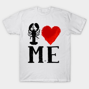 I Heart Maine (remix) by Tai's Tees T-Shirt